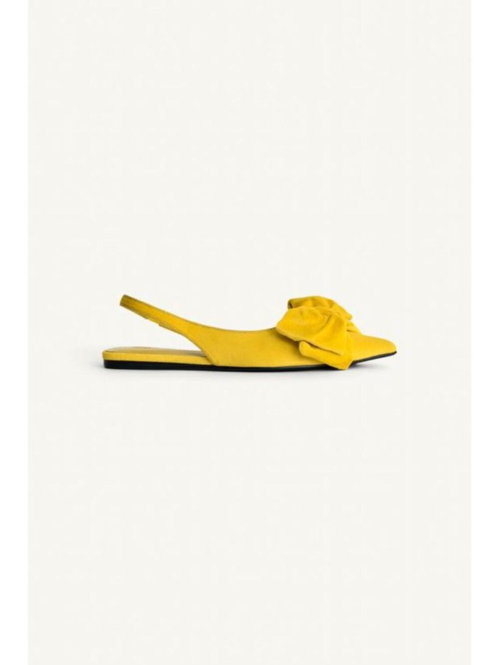 ZARA LIMITED EDITION SLINGBACKS WITH LARGE BOW - Picture 6 of 8